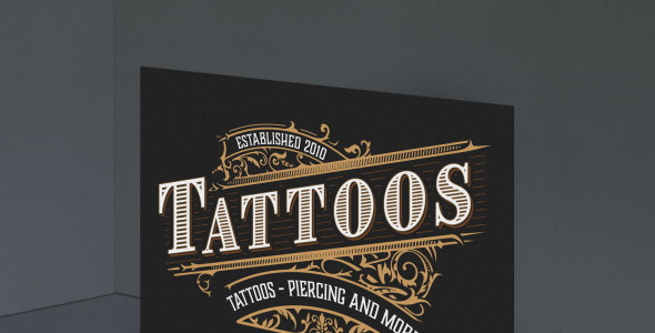 Шаблон логотипа на тему графика