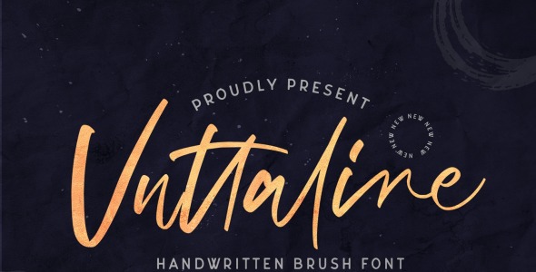 Шрифт на тему графика