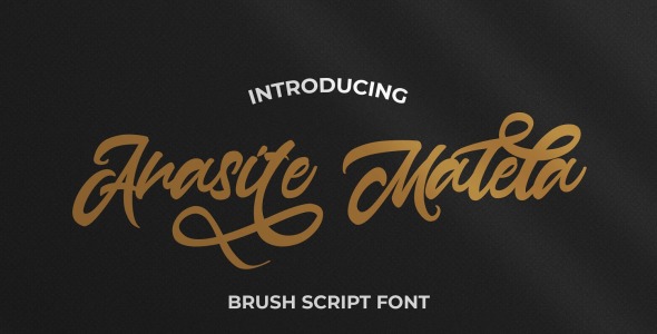 Шрифт на тему графика