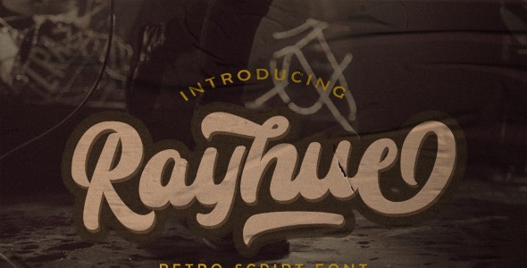 Шрифт на тему графика