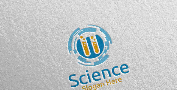 Шаблон логотипа на тему графика