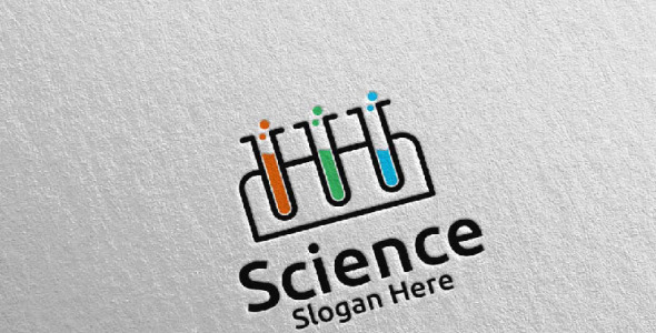 Шаблон логотипа на тему графика