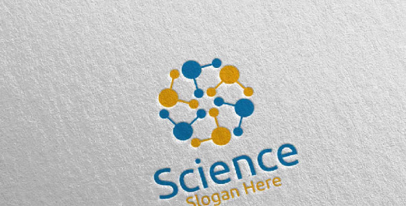 Шаблон логотипа на тему графика