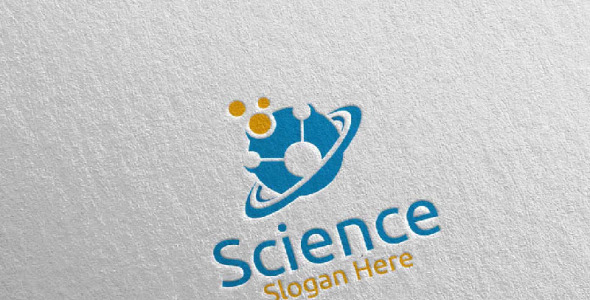 Шаблон логотипа на тему графика