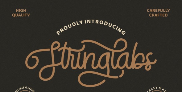 Шрифт на тему графика