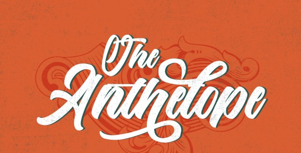 Шрифт на тему графика