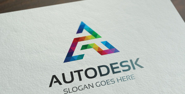 Шаблон логотипа на тему графика