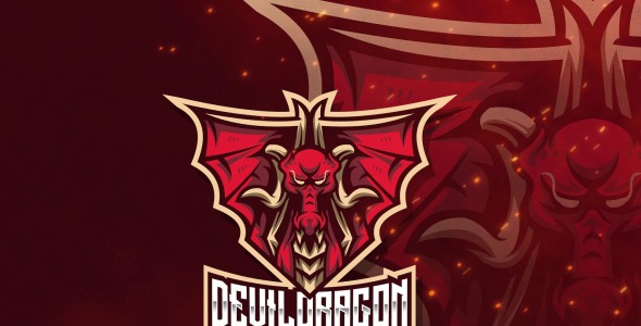 Шаблон логотипа на тему графика