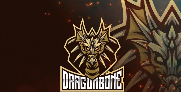 Шаблон логотипа на тему графика