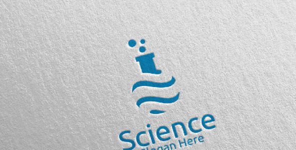 Шаблон логотипа на тему графика