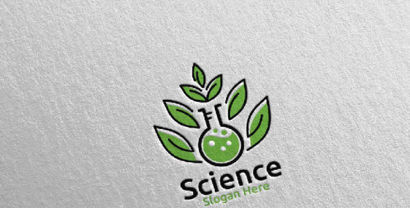 Шаблон логотипа на тему графика