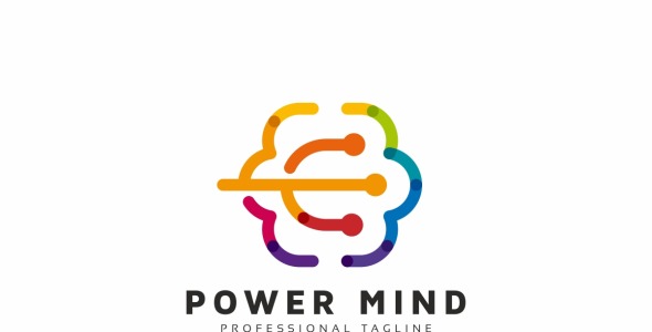 Шаблон логотипа на тему графика