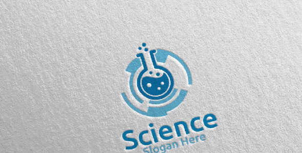 Шаблон логотипа на тему графика