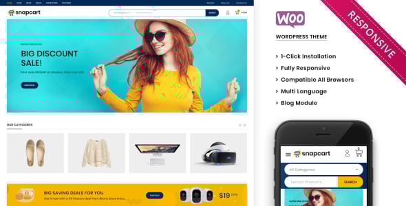 конечная мега магазин отзывчивый woocommerce тема