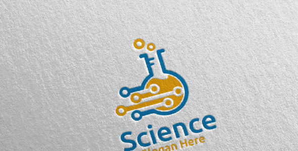 Шаблон логотипа на тему графика