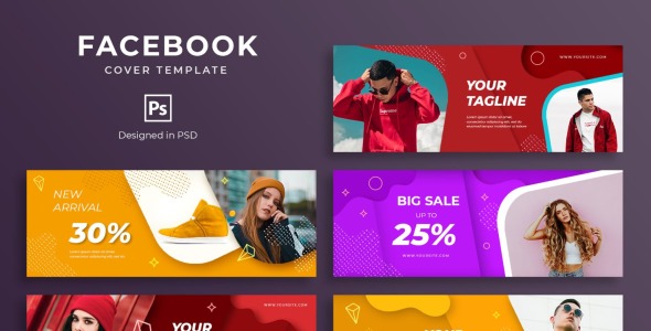 Шаблон для соцсетей на тему графика