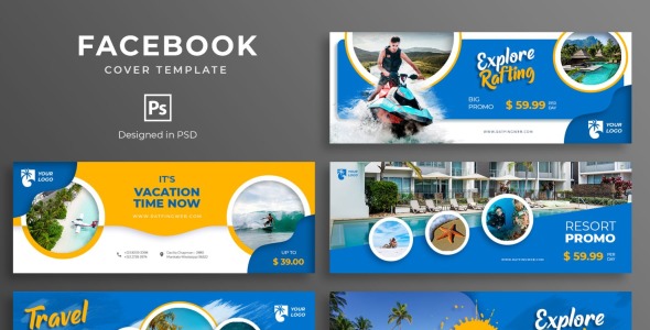 Шаблон для соцсетей на тему графика