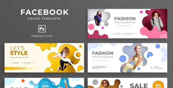 Шаблон для соцсетей на тему графика