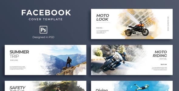 Шаблон для соцсетей на тему графика