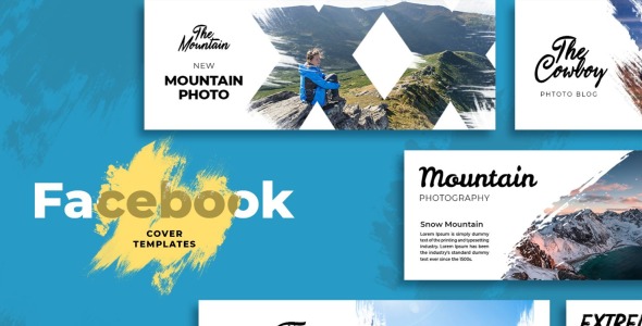 Шаблон для соцсетей на тему графика