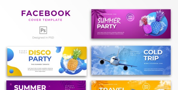 Шаблон для соцсетей на тему графика