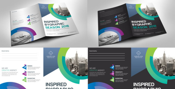 Фирменный стиль на тему графика