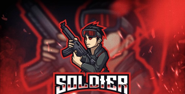 Шаблон логотипа на тему графика