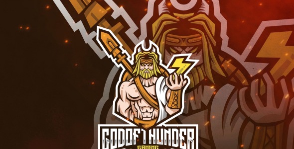 Шаблон логотипа на тему графика