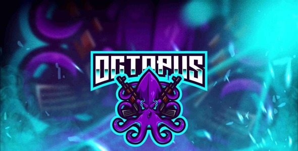 Шаблон логотипа на тему графика