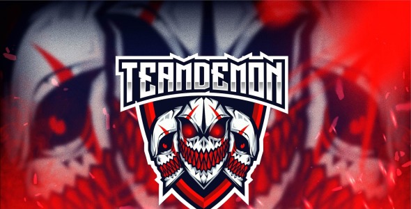 Шаблон логотипа на тему графика