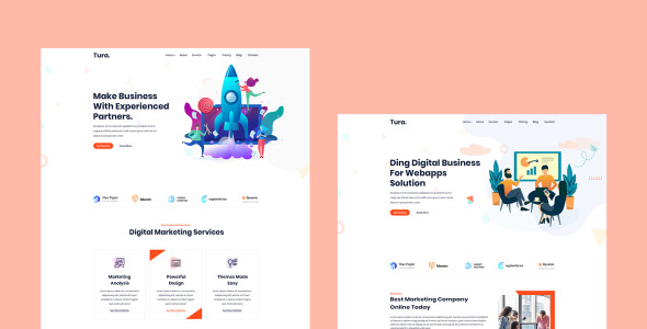 PSD шаблон на тему аукцион