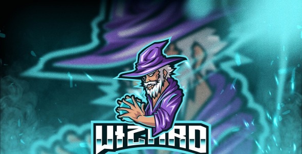 Шаблон логотипа на тему графика