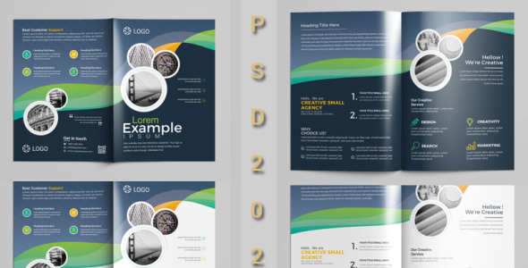 Фирменный стиль на тему графика