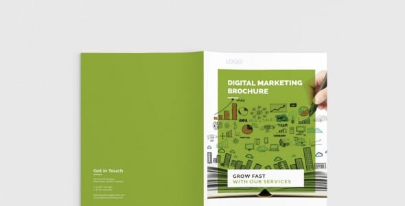 Фирменный стиль на тему графика