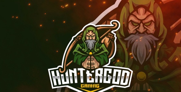 Шаблон логотипа на тему графика