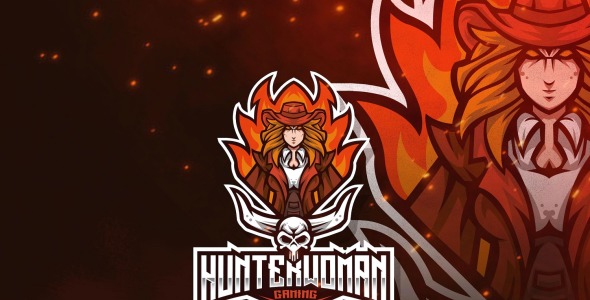 Шаблон логотипа на тему графика