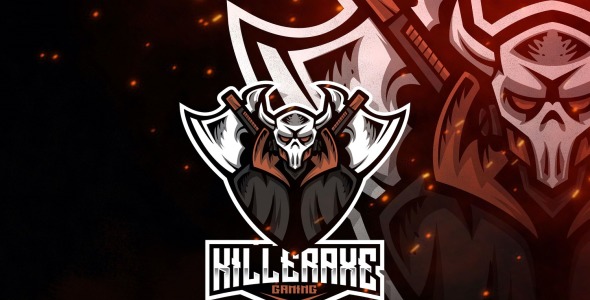 Шаблон логотипа на тему графика