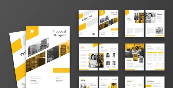 Фирменный стиль на тему графика