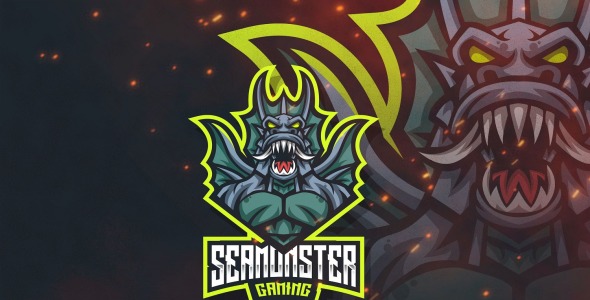 Шаблон логотипа на тему графика