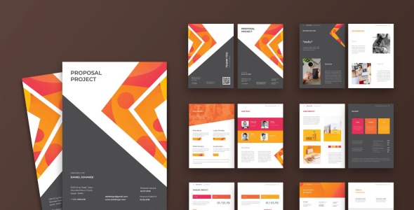 Фирменный стиль на тему графика