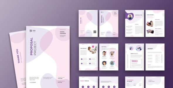 Фирменный стиль на тему графика