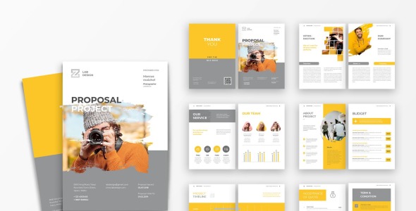 Фирменный стиль на тему графика