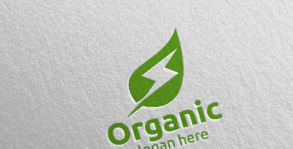 Шаблон логотипа на тему графика