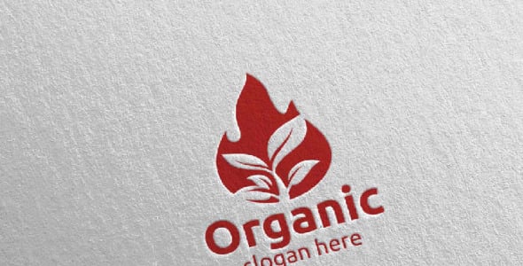 Шаблон логотипа на тему графика