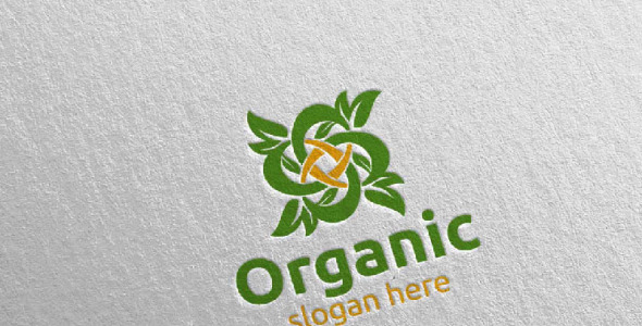 Шаблон логотипа на тему графика