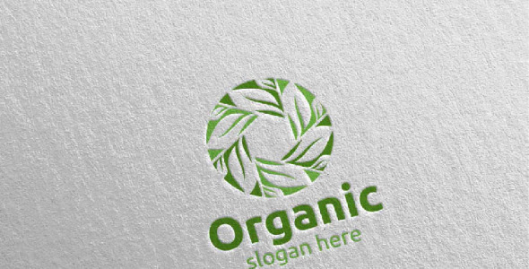 Шаблон логотипа на тему графика