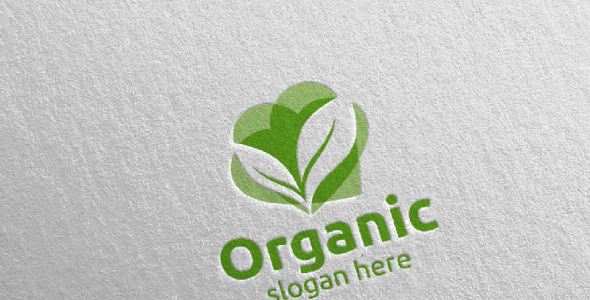 Шаблон логотипа на тему графика