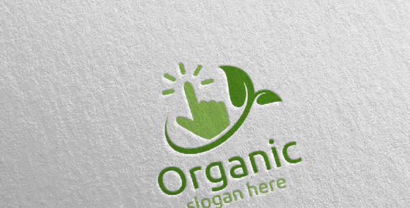 Шаблон логотипа на тему графика