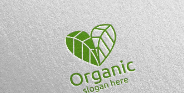 Шаблон логотипа на тему графика