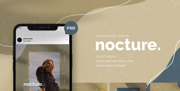 Шаблон для соцсетей на тему графика